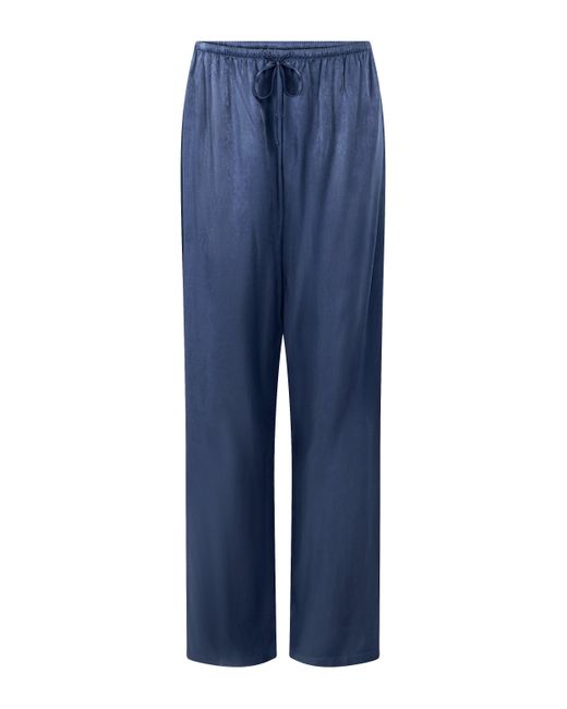 Hunkemöller Broek Satijn in het Blue