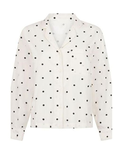 Hunkemöller Natural Jacket Cotton Dot
