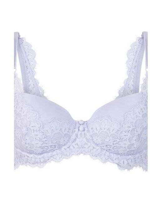 Hunkemöller Brown Daisy Padded Underwired Bra
