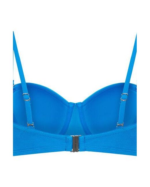 Hunkemöller Blue Porto Bikini Top