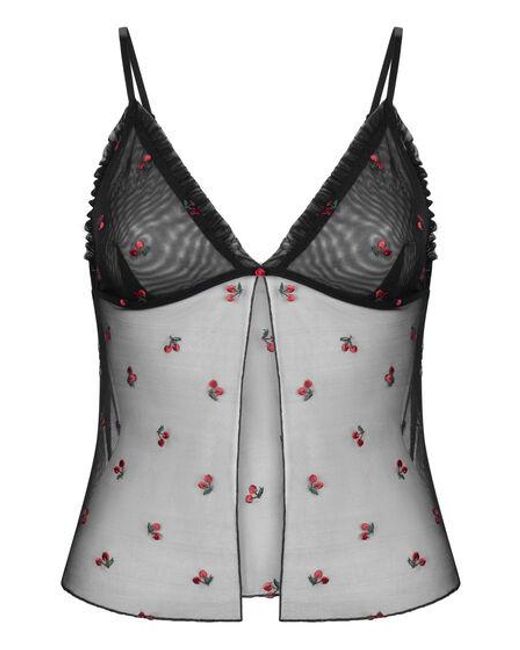 Hunkemöller Brown Cami Mesh Chelsey