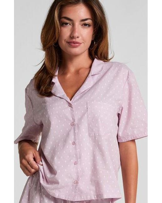 Hunkemöller Purple Jacket Cotton
