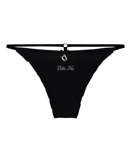 Tanga String Mandy Hunkemöller de color Brown