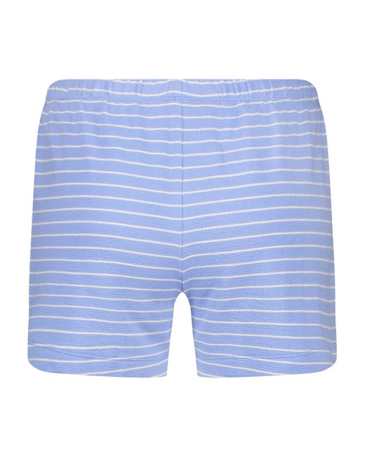 Hunkemöller Blue Cotton Shorts