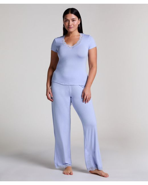 Conjunto de pijama Nanna Hunkemöller de color Blue