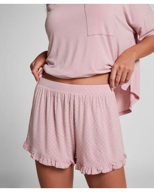 Conjunto de pijama en punto Hunkemöller de color Pink