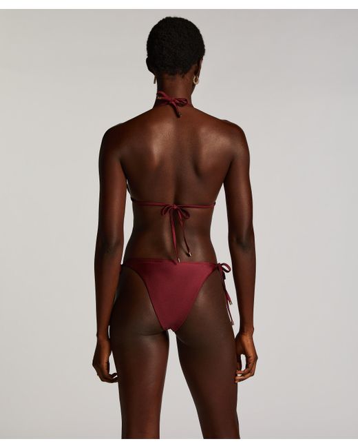 Braguita de Bikini de Corte Alto Yucatan Hunkemöller de color Brown