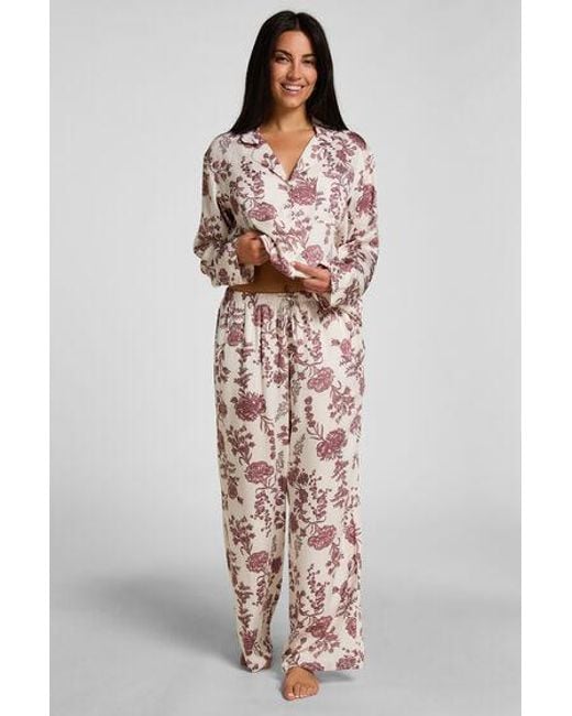 Hunkemöller Natural Pants Woven Print