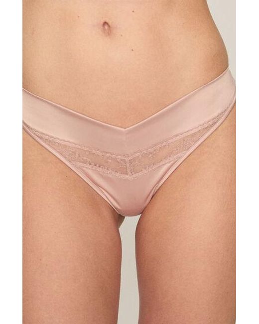 Hunkemöller String Brigitte in het Natural