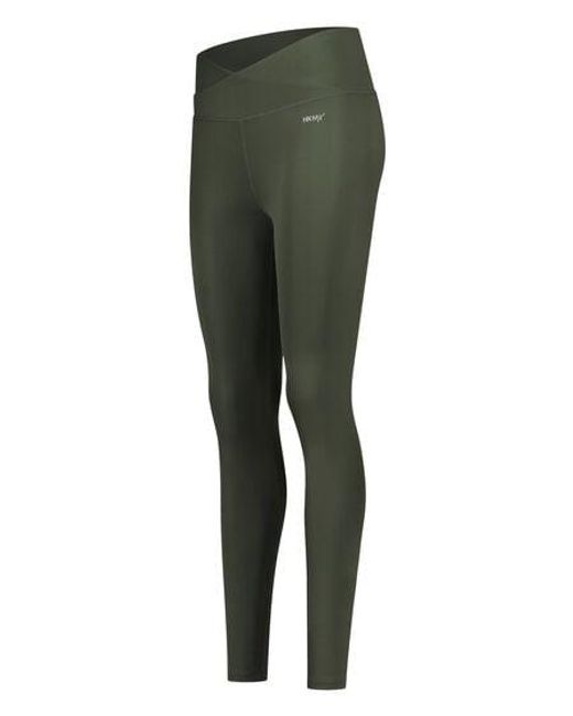 Hunkemöller Green Hkmx Crossed High Waisted Leggings
