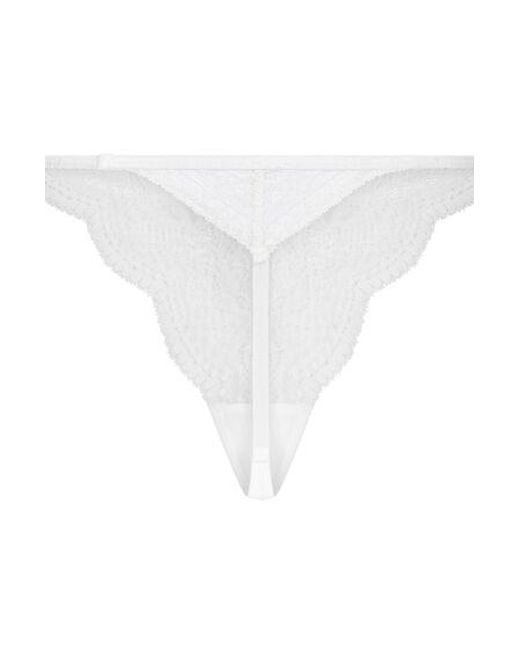 Hunkemöller White Isabelle Thong