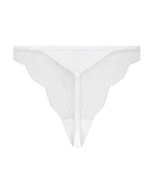 Hunkemöller String Isabelle in het White