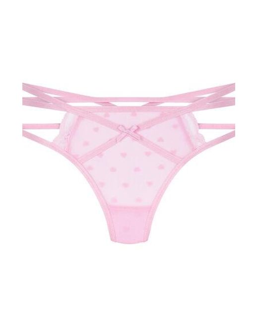 Hunkemöller String Melda in het Red