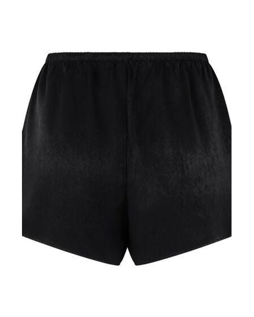 Hunkemöller Black Ayla Satin Shorts