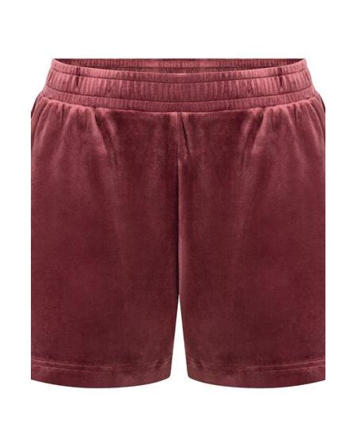 Hunkemöller Red Velvet Pocket Shorts