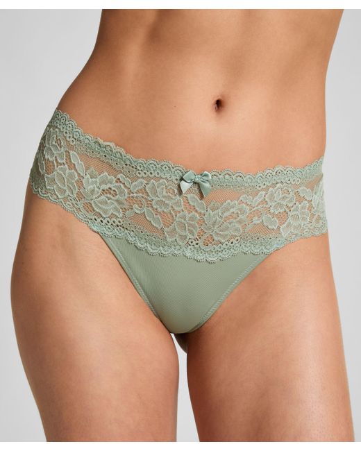 Hunkemöller Green Boxerstring Florence