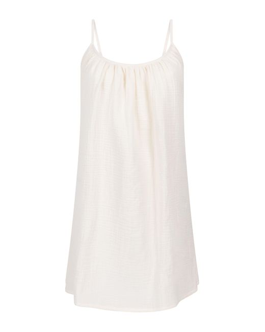 Nuisette en mousseline Hunkemöller en coloris White