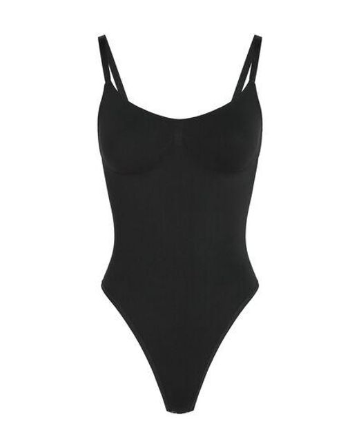 Hunkemöller Blue Seamless Enhancing High Leg Body