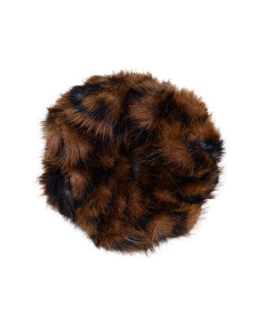 Hunkemöller Black Leopard Make-Up Bag And Scrunchie Set