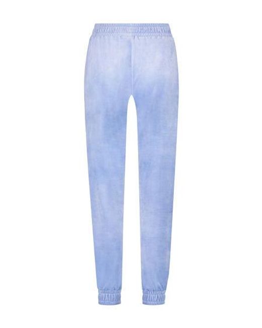 Hunkemöller Blue Velours Jogging Pants