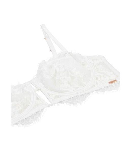 Hunkemöller Niet-voorgevormde Longline Beugel Bh Tiah in het White