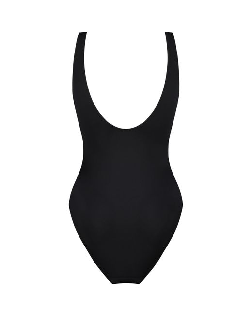 Hunkemöller Black Shaping Shell Mesh Swimsuit