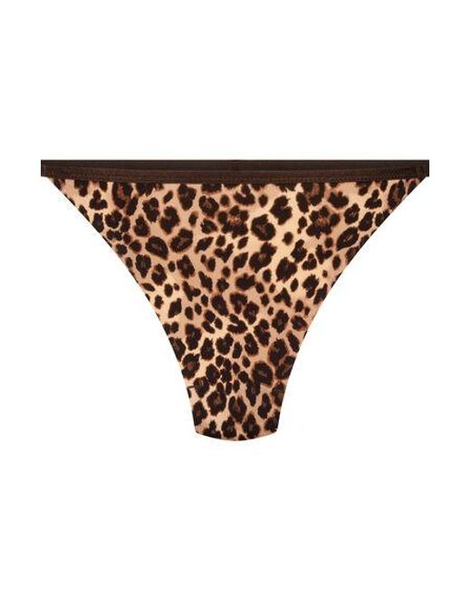 Hunkemöller Brown Seamless Thong