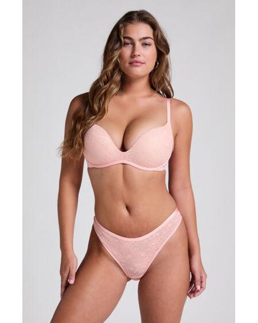 Hunkemöller String Lea in het Pink