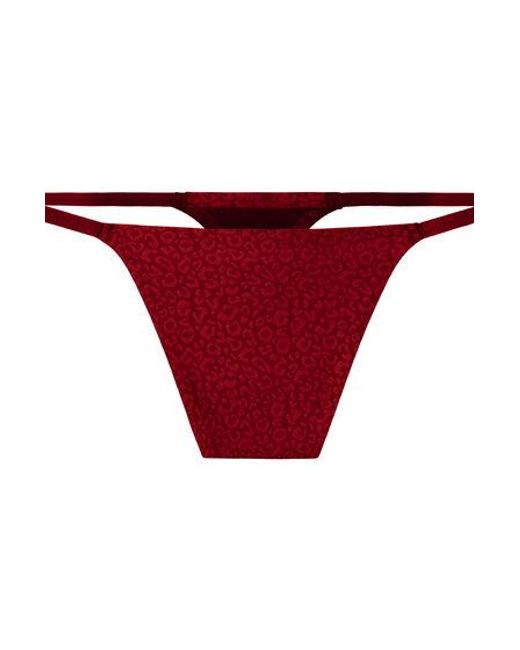 Hunkemöller String Jackie in het Red