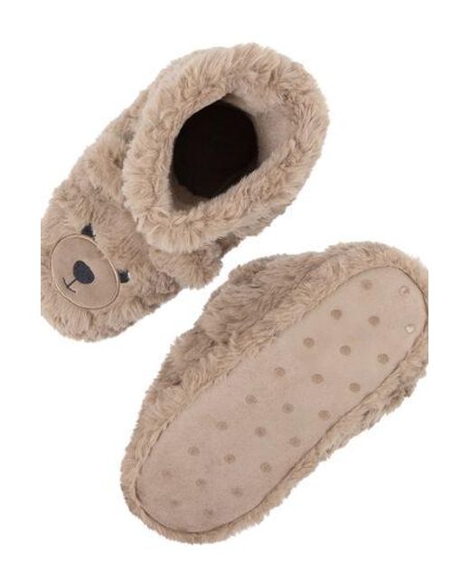Hunkemöller Brown Slippers Teddy Bear