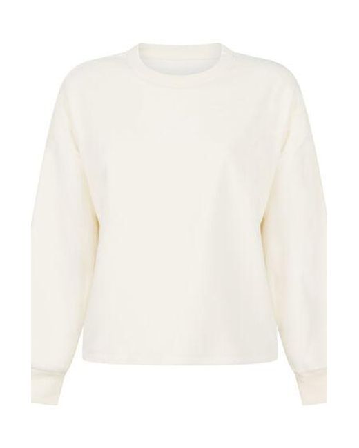 Hunkemöller White Top Sporty Fleece