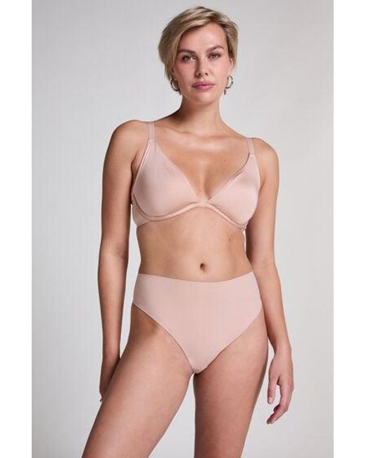 Hunkemöller String Smooth in het Brown