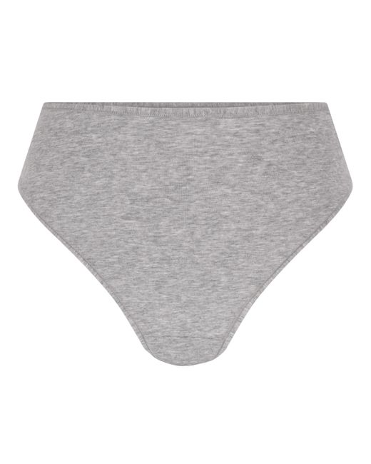 Hunkemöller Gray Cotton Thong