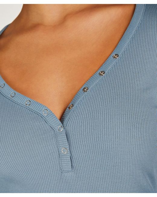 Top de pijama Hunkemöller de color Blue