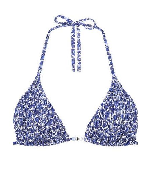 Hunkemöller Orange Lobos Triangle Bikini Top