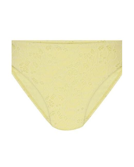 Hunkemöller Yellow Crochet Bikini Bottoms