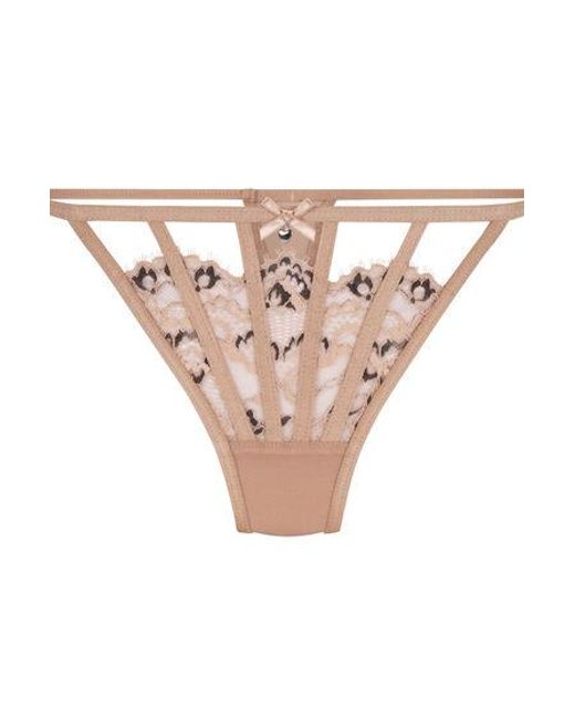 Hunkemöller String Maxime in het Brown