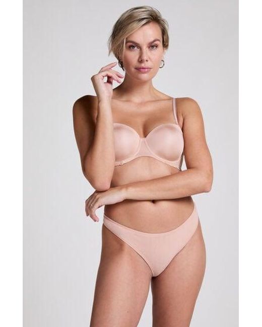 Hunkemöller String Katoen Kira in het Natural