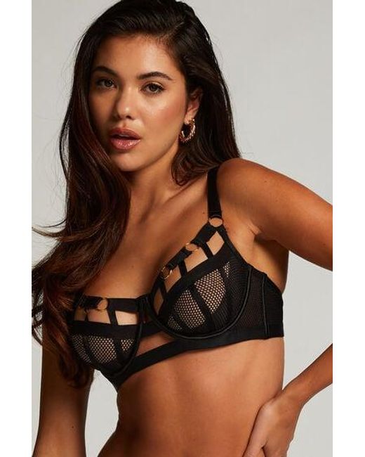 Hunkemöller Black Sting Non-Padded Underwired Bra