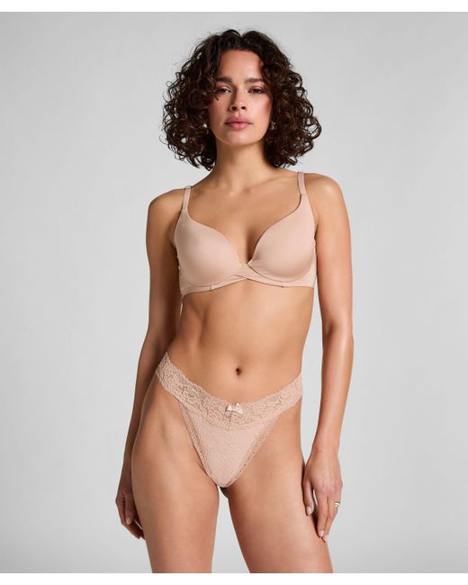 Tanga Madison Hunkemöller de color Brown