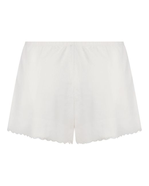 Short en pointelle Hunkemöller de color White