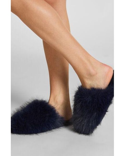 Hunkemöller Blue Slippers Isabella