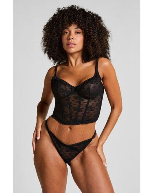 Hunkemöller Black Darcy Thong
