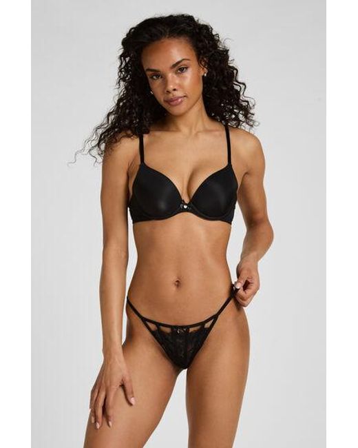 Hunkemöller String Maxime in het Black
