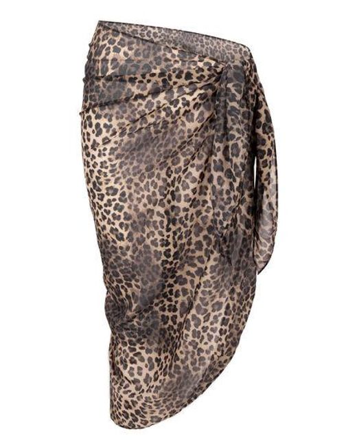 Hunkemöller Black Animalia Pareo