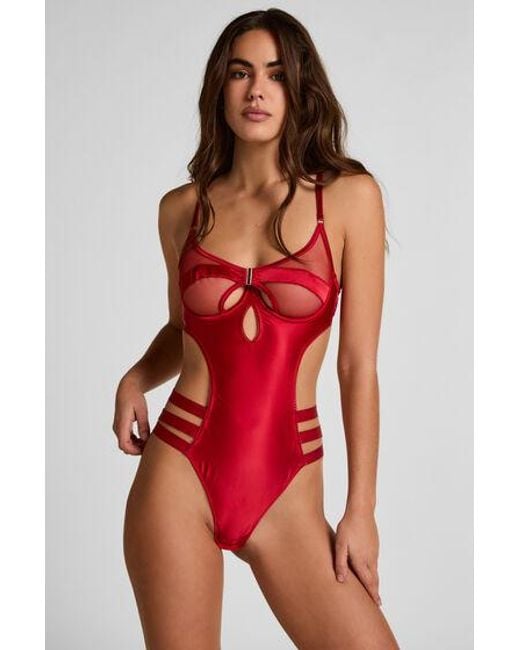 Hunkemöller Body Vienna in het Red