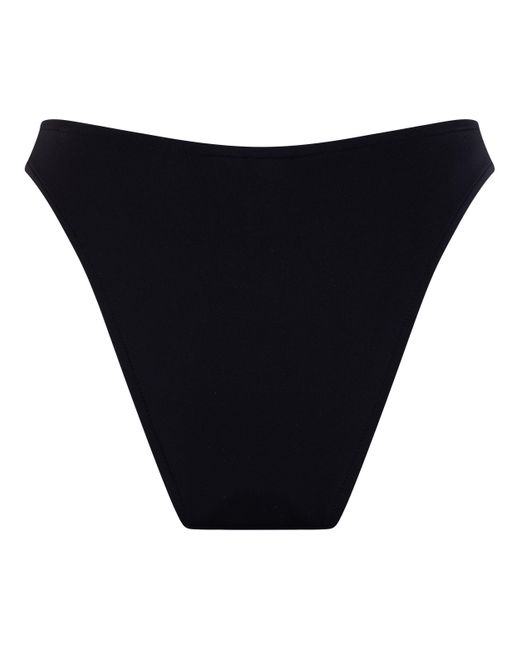 Hunkemöller Black Neopren-Bikiniunterteil mit hohem Beinausschnitt