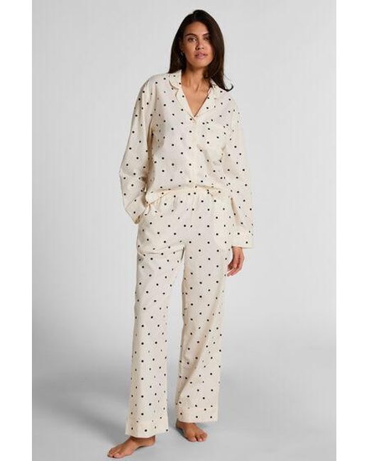 Hunkemöller Natural Pant Cotton Dot