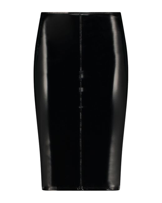 Hunkemöller Black Fake Leather Skirt