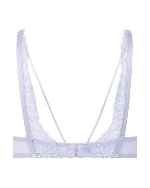Hunkemöller Brown Daisy Padded Underwired Bra